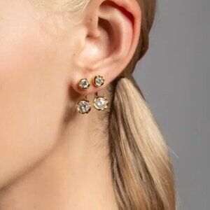 Alexis Bittar Gold and Silver Earrings